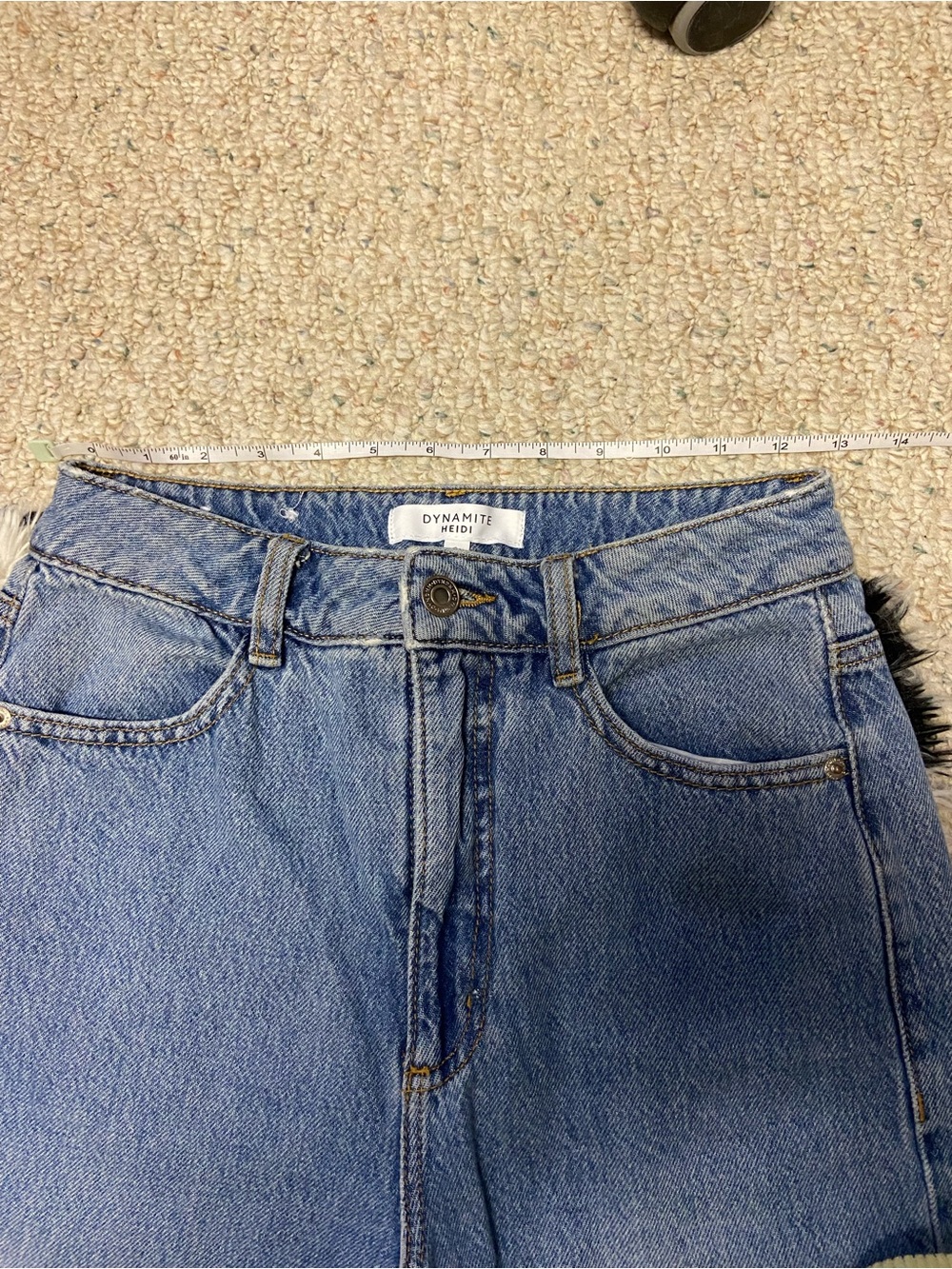 Dynamite Heidi Light Blue High-Rise Wide-Leg Jeans - Picture 4 of 6